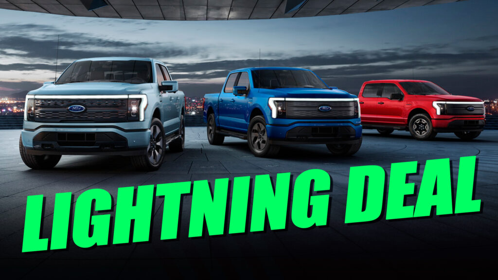  Ford Gives Dealers Up To $22,500 To Push F-150 Lightning Sales