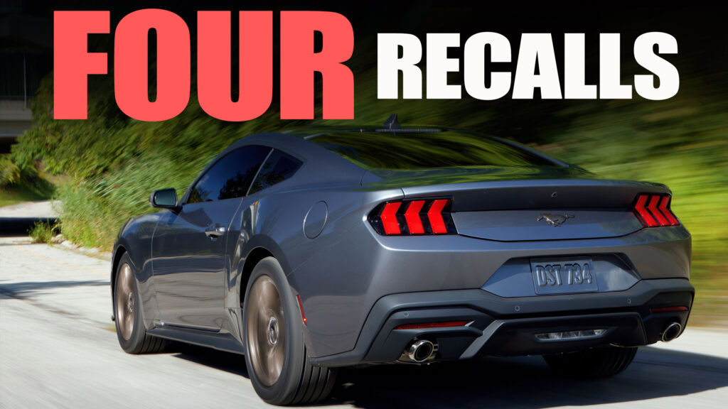  Ford Drops Four Recalls In One Day, Hitting Mustang, F-Series, And More