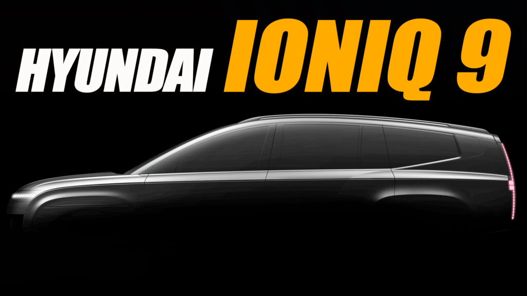  New Hyundai Ioniq 9 Electric 3-Row SUV Teased