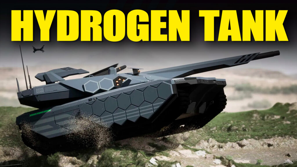  Hyundai’s Futuristic Hydrogen Battle Tank Is Fit For A Video Game