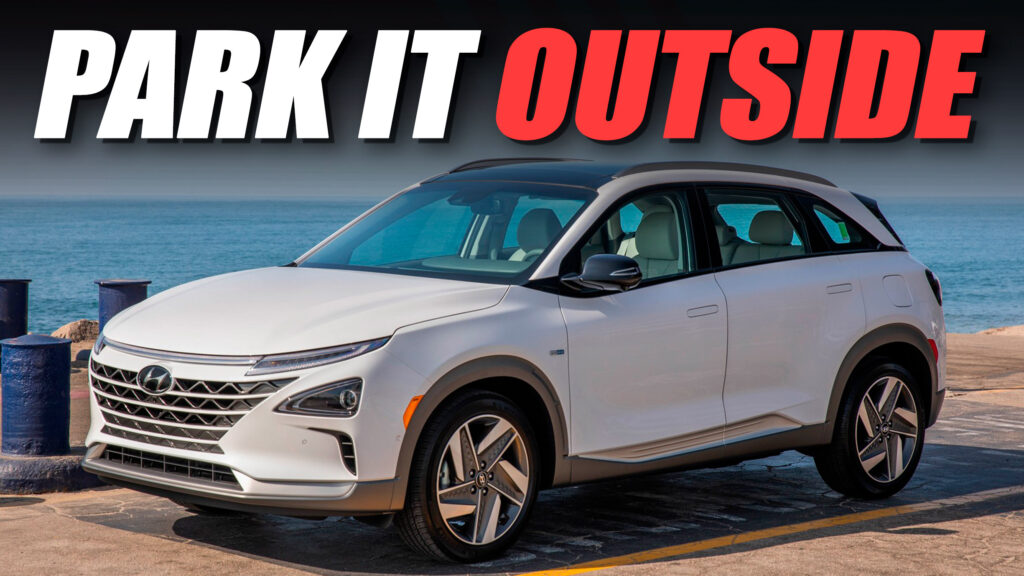  Hyundai Warns Nexo Owners To Park Outside Over Hydrogen Leak, You Know, Just In Case