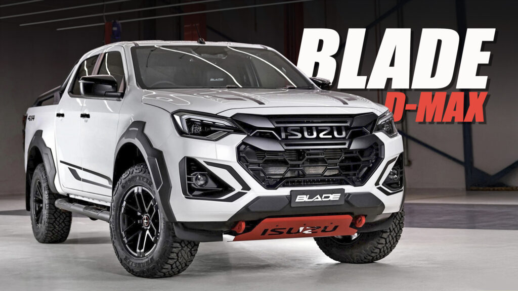  Isuzu D-Max Blade Is A Rugged Take On The Pickup, Reserved For Australia