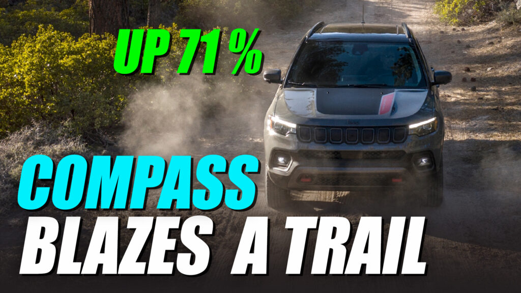  Even A 71% Surge In Compass Sales Can’t Stop Jeep’s Q3 Decline