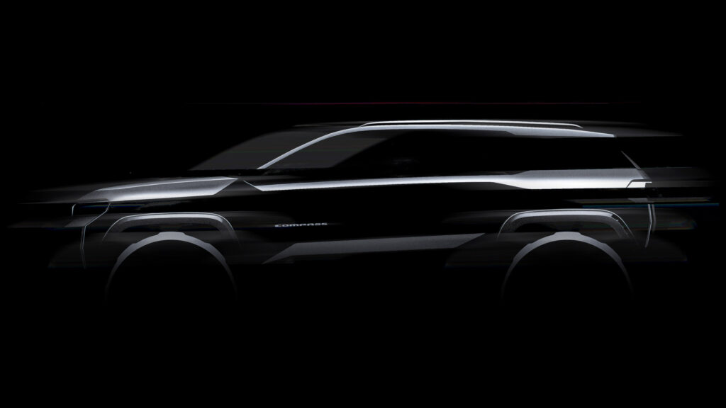  Next-Gen Jeep Compass Teased, Will Debut In Europe In 2025