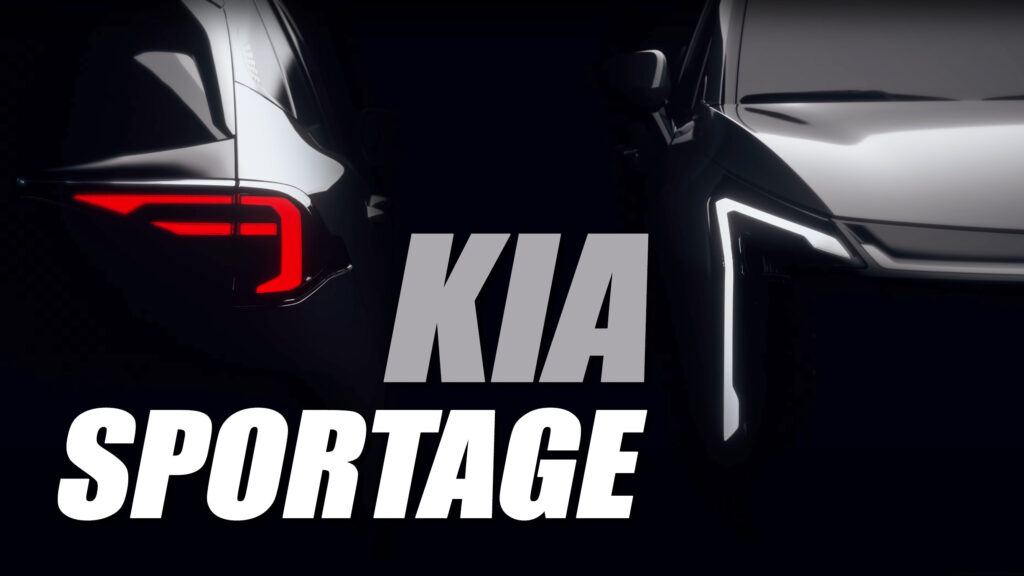  2026 Kia Sportage Teases Its Sharp LEDs Before November Debut