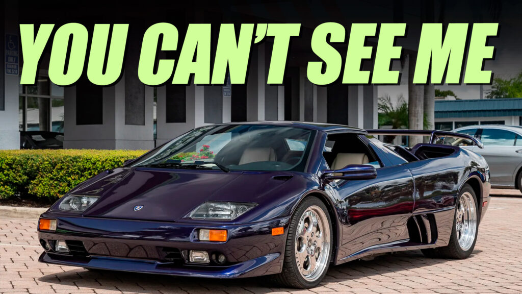  John Cena Spent $500,000 On This BMW V12-Powered Lambo Diablo Replica