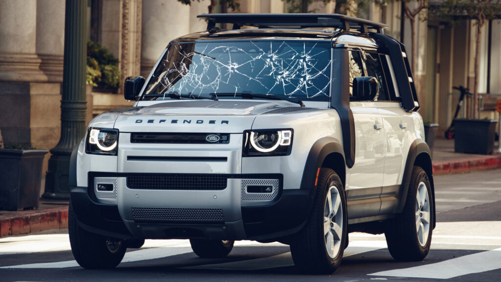  Frustrated Defender Owners Sue Land Rover Over Windshields That Won’t Stop Cracking