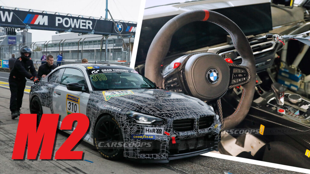 BMW’s New M2 Automatic Racecar Tackles Nurburgring In First Race But ...