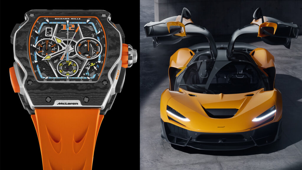  Millionaires Now Have A $274k Richard Mille Watch To Match Their McLaren W1