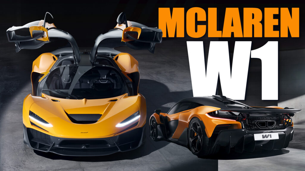  McLaren’s W1 Is Their Fastest And Most Powerful Roadcar Ever