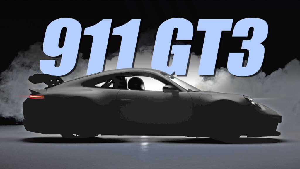  2025 Porsche 911 GT3 Teased, Debuts October 18