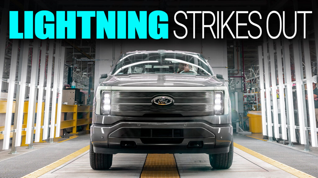  Ford Halts F-150 Lightning Production Until 2025 Over Weak EV Demand