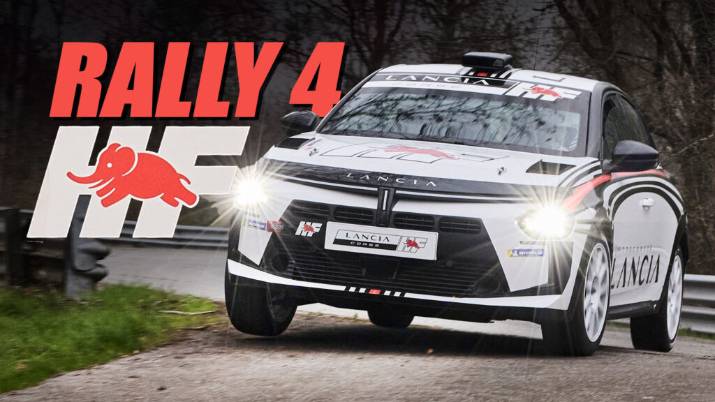  Lancia Returns To Rallying With Ypsilon Rally 4 HF