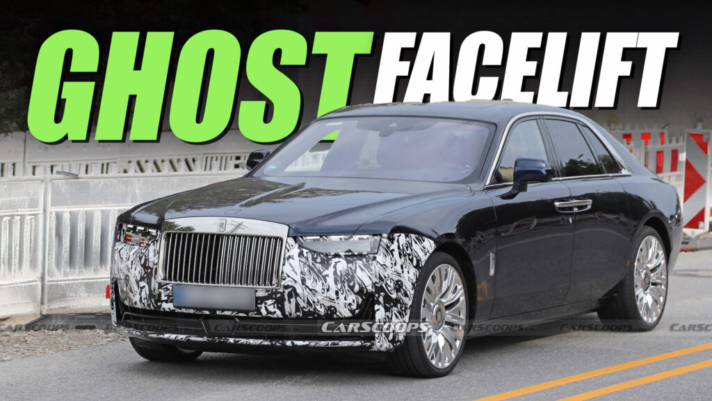  Facelifted 2026 Rolls Royce Ghost Looks Less Like A Cut-Price Phantom