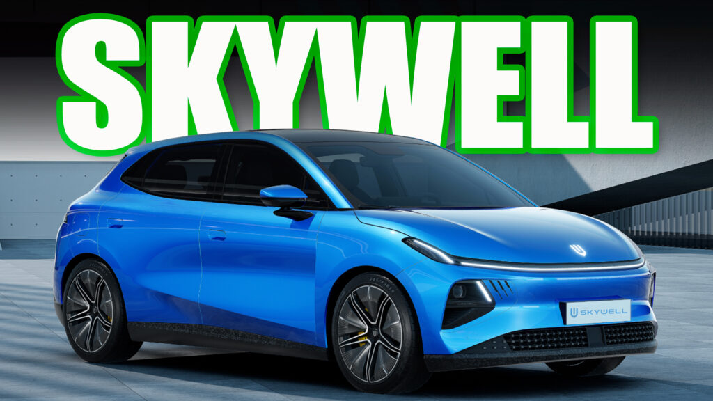  Skywell Q Is A Cute Electric Hatch With 201 HP And A Claimed 0-62 MPH In 3.9 Seconds