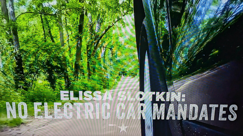  Michigan Democratic Senate Candidate Campaigns Against EVs