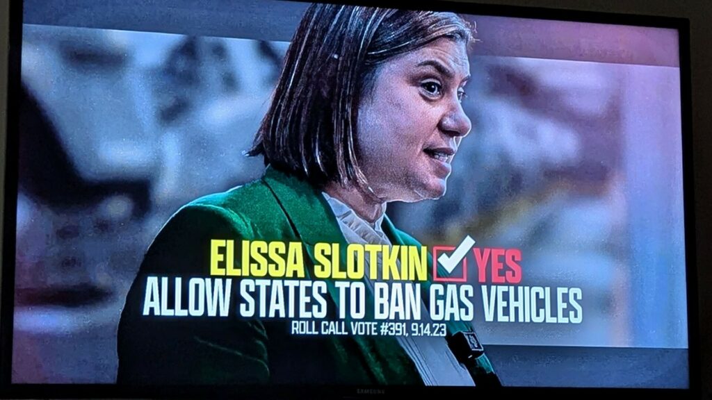  Michigan Democratic Senate Candidate Campaigns Against EVs