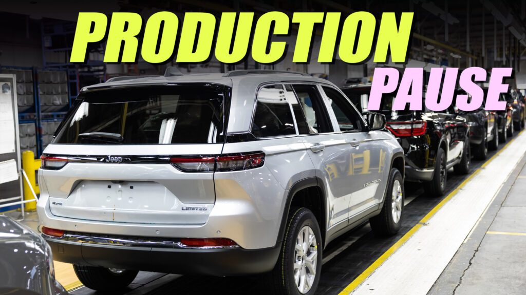  Stellantis Pauses Jeep Grand Cherokee And Dodge Durango Production In Detroit