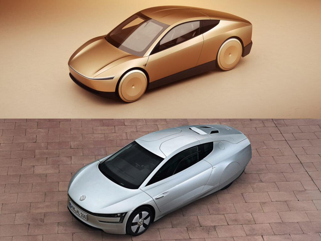  5 Surprising Similarities Between Tesla’s Cybercab And VW’s XL1