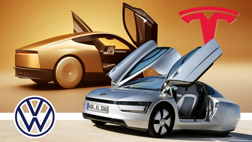  5 Surprising Similarities Between Tesla’s Cybercab And VW’s XL1