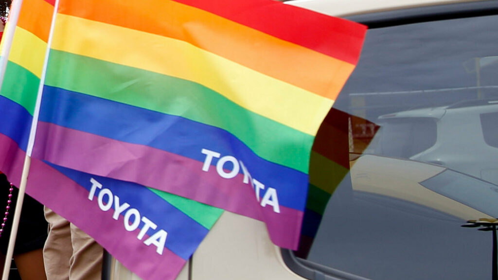  Toyota Waves The White LGBTQ Flag, Cuts DEI Initiatives