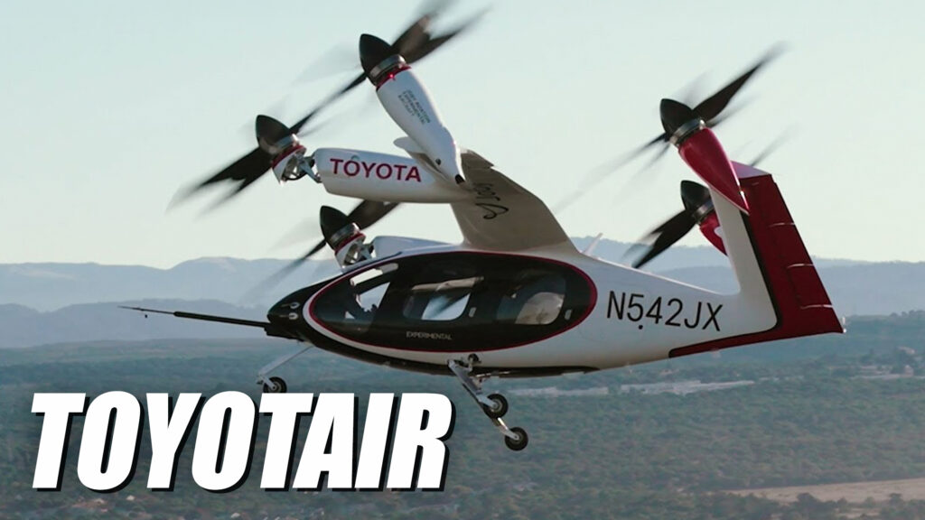  Toyota Investing $500 Million More In Air Taxi Startup