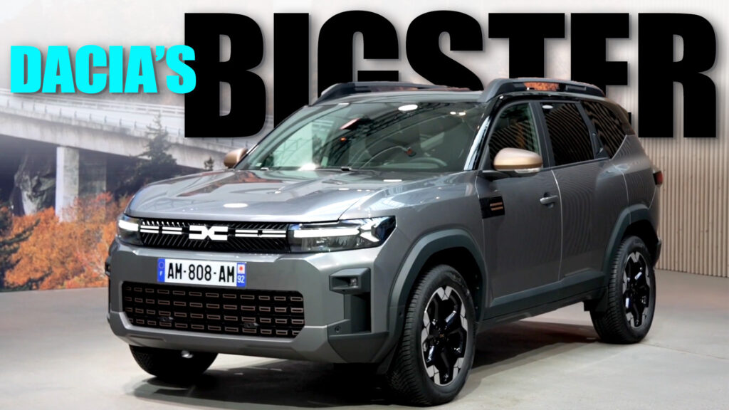  New Dacia Bigster Is A Bigger, Better Duster That Just Made Compact SUVs Nervous