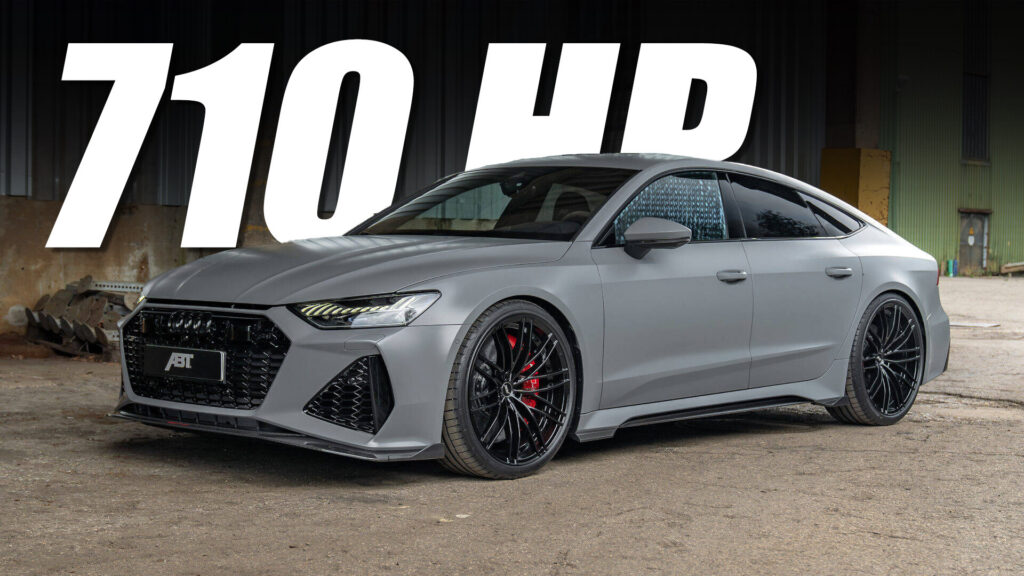  Audi RS7 Legacy Edition Goes Wild With ABT’s 710 HP Upgrade