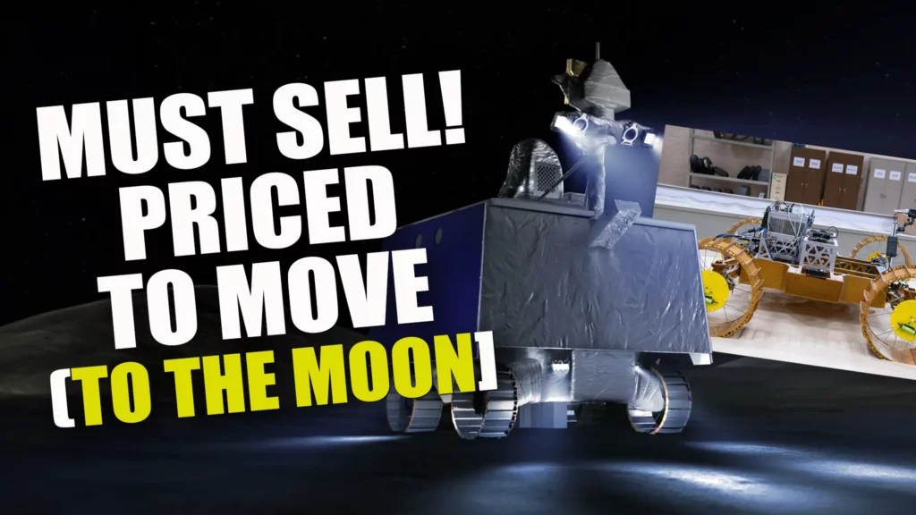  For Sale: NASA Moon Rover, One Owner, Like New*