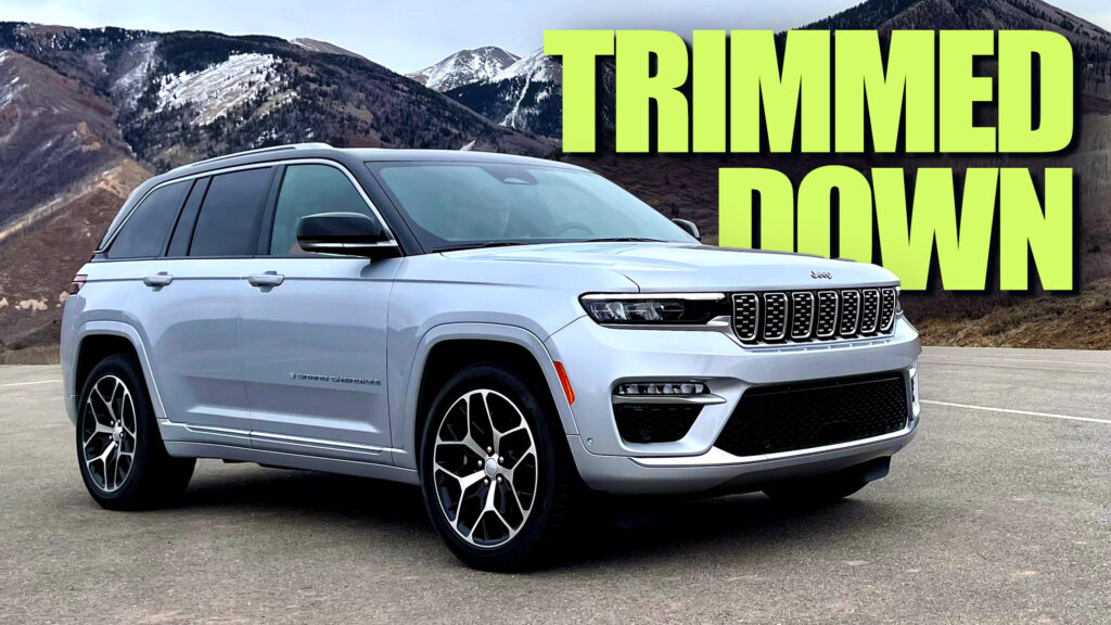  2025 Jeep Grand Cherokee Drops V8, Cuts Trims, And Slashes Prices For Top Trims