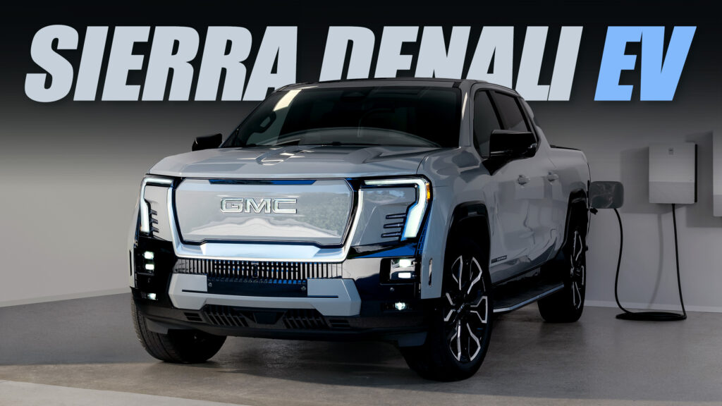  2025 GMC Sierra EV Denali Gets $7,500 Price Cut Thanks To New Battery