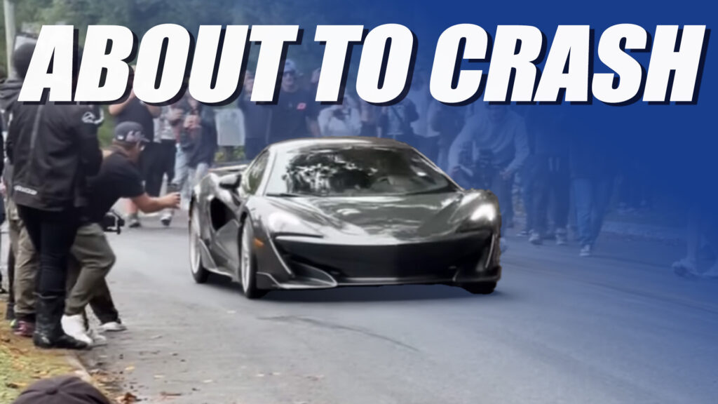  McLaren 600LT Goes From Hero To Zero Leaving Cars And Coffee