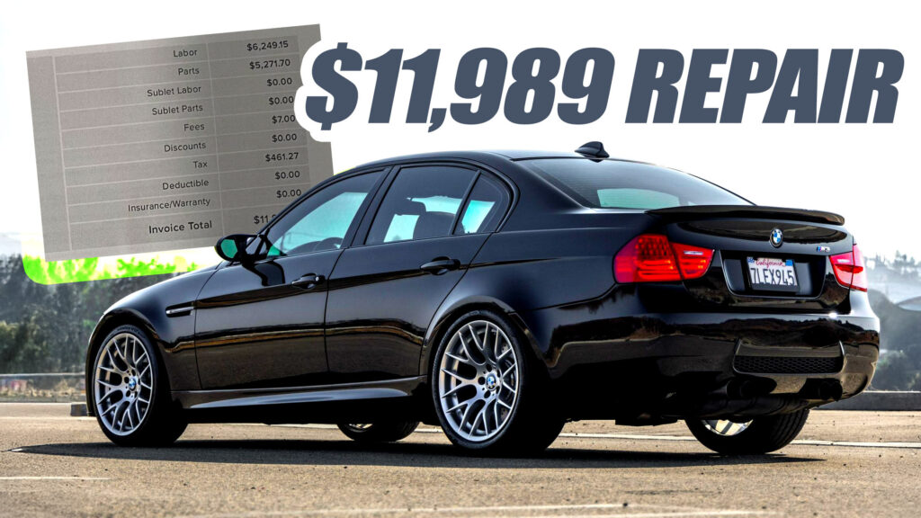  How A $2,300 Service Estimate On A BMW M3 E92 Ballooned To $12,000