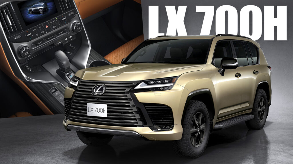  2025 Lexus LX Debuts New 700h Hybrid And Rugged Overtrail Edition