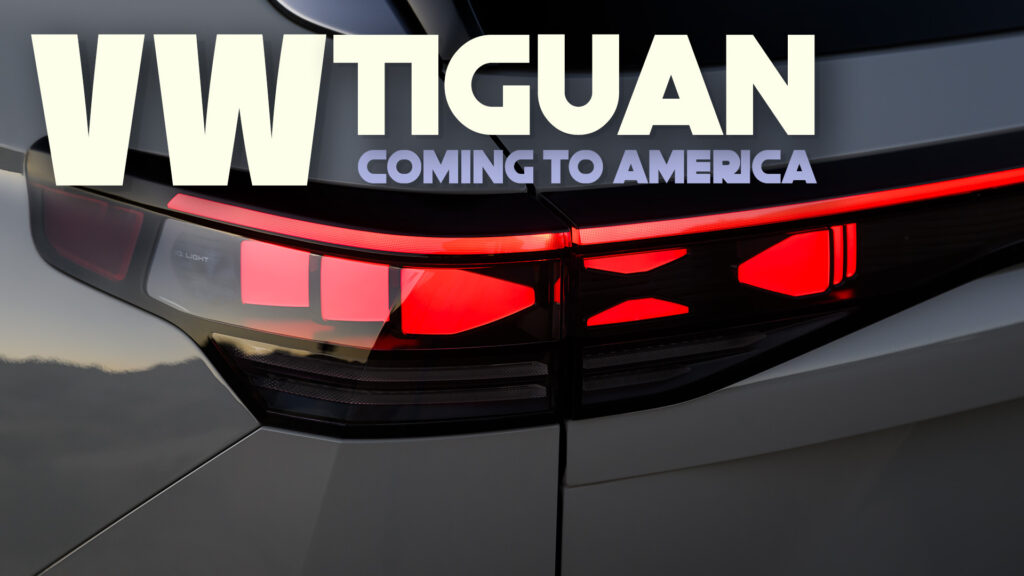  America’s 2025 VW Tiguan Teased For LA Debut