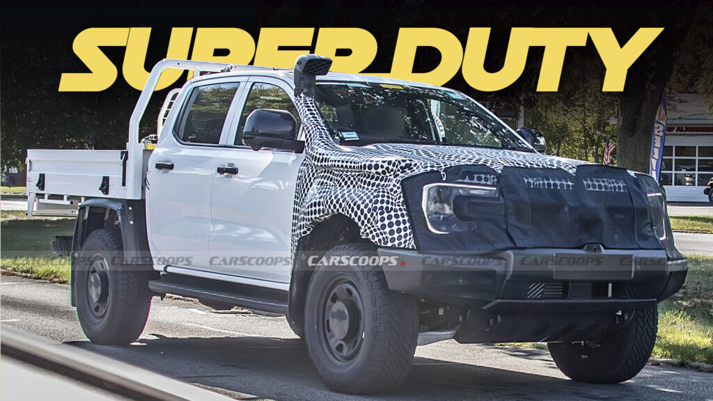  2026 Ford Ranger Super Duty Spied In Michigan, But Won’t Be Sold In The USA