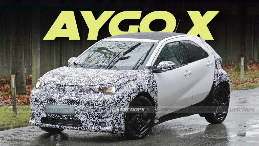  Toyota Aygo X Refresh Hits The Streets For The First Time