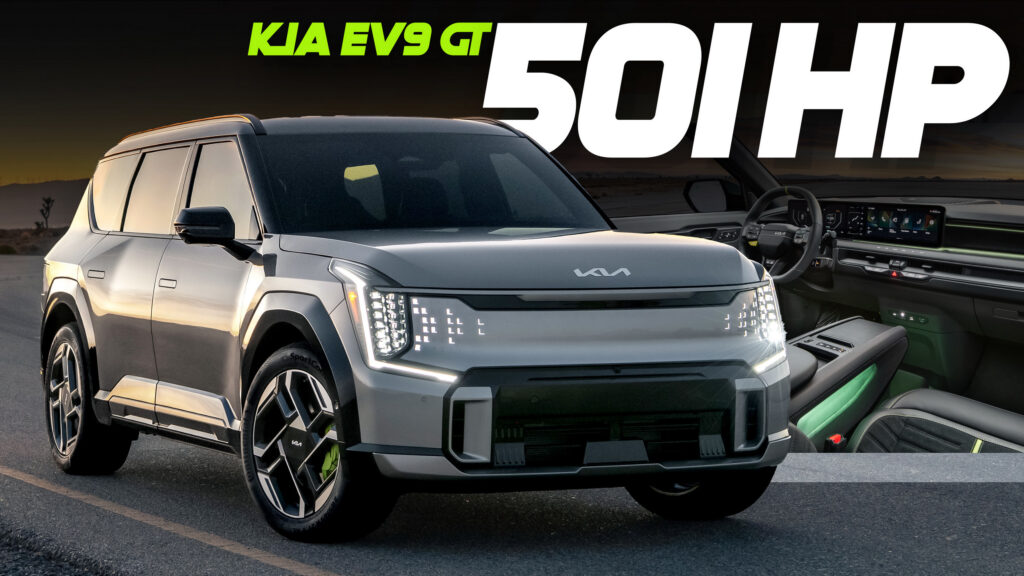  2026 Kia EV9 GT Is A Family Hauler With Fake Gear Shifts That Hits 60 In 4.3 Seconds