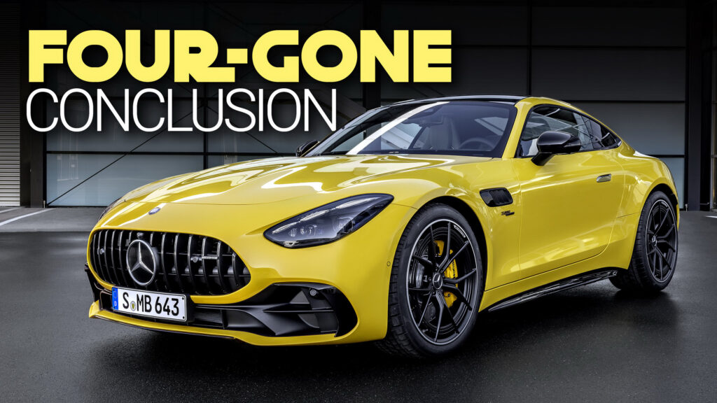  Would You Drop $107K On A Four-Cylinder Mercedes-AMG GT?