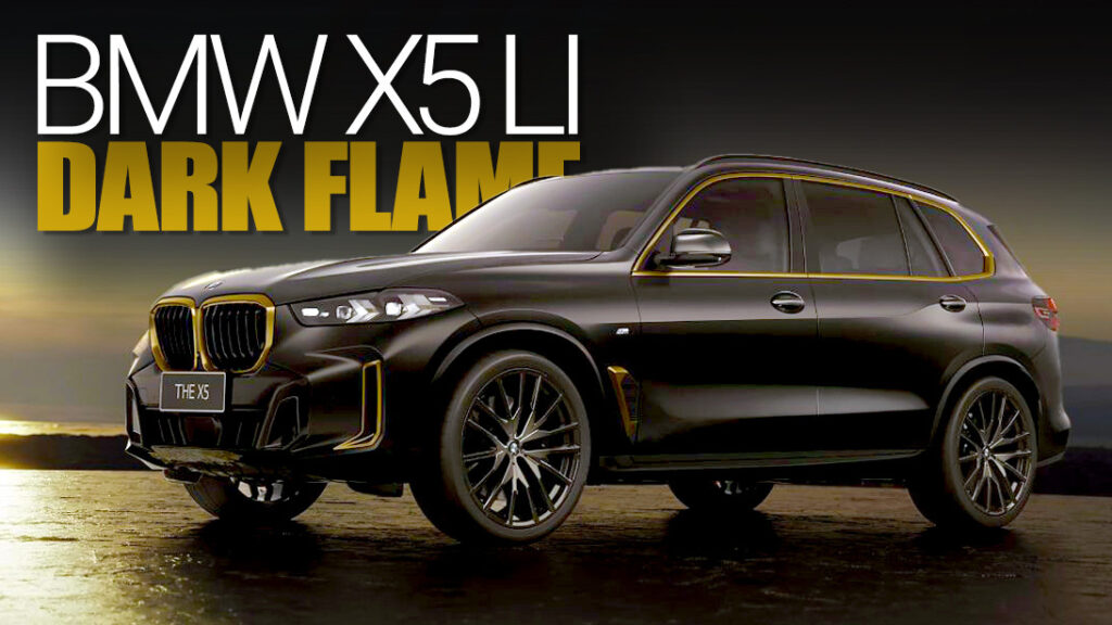  New X5 Dark Flame Edition Is BMW’s Gold Standard For China