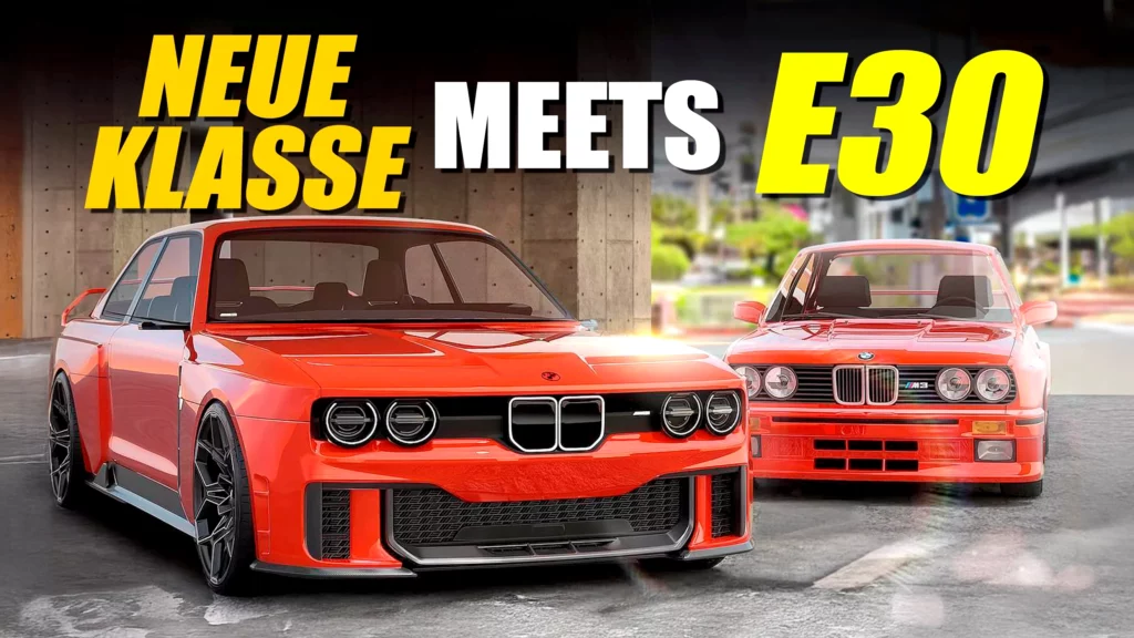  BMW’s E30 M3 Reimagined As A Modern Neue Klasse Tribute