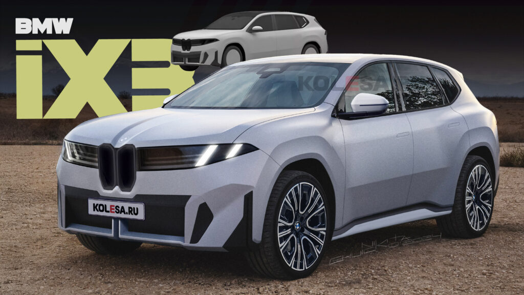  2026 BMW iX3 Neue Klasse Previewed In Renders Following Patent Leaks