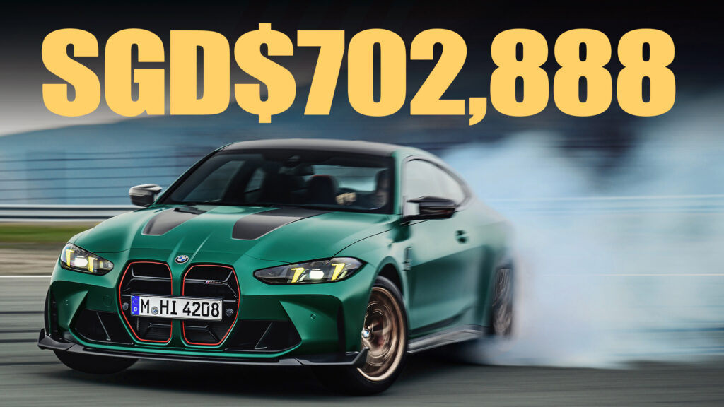  BMW M4 CS Costs Over Half A Million In Singapore