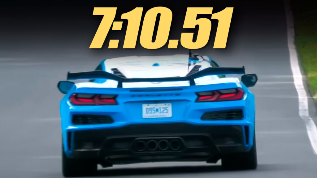  C8 Corvette Z06 Laps The ‘Ring In 7:10.51, Same As 2016 Mercedes-AMG GT R