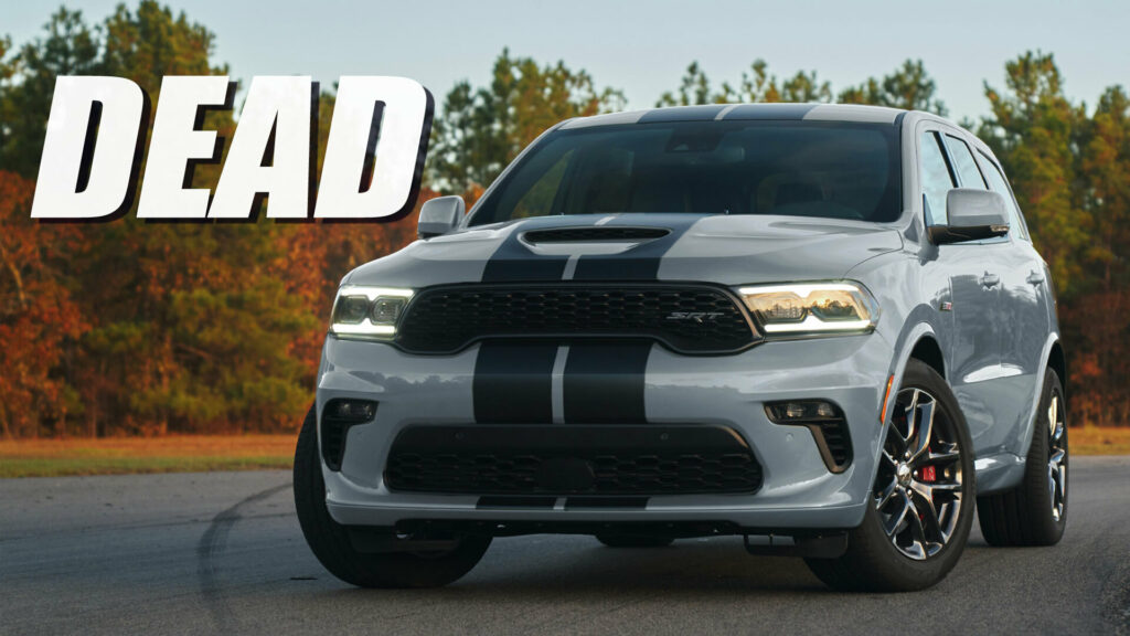  Dodge Guts 2025 Durango Lineup, Kills Hemi-Powered 392 In The Process