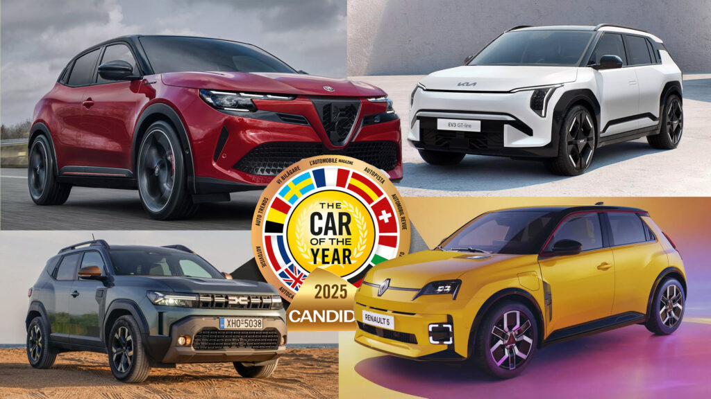  These Are The 2025 European Car Of The Year Finalists, Who’s Your Money On?