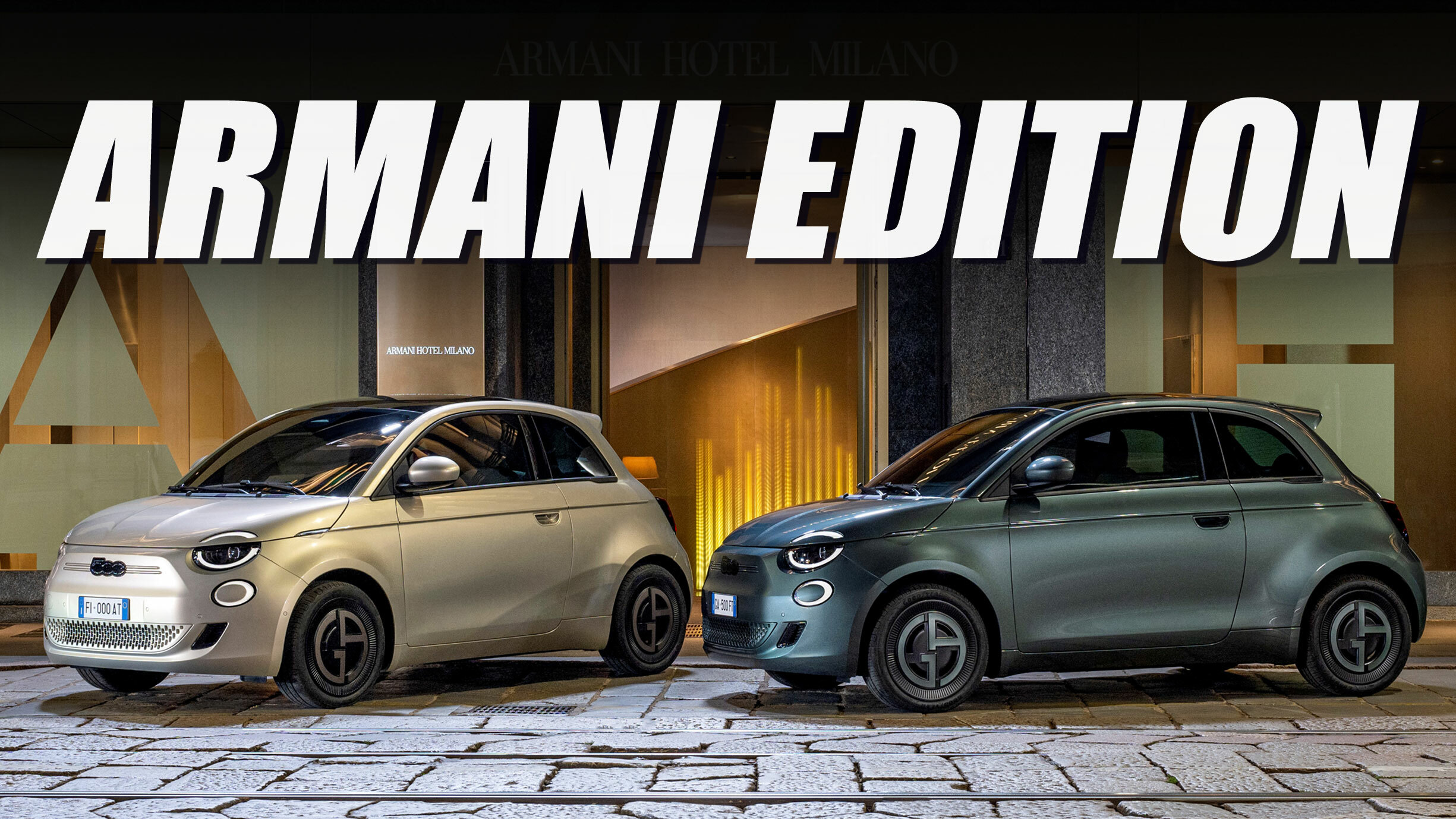 The rewriter version of the line is:In Los Angeles, the sleek Fiat 500 Giorgio Armani Edition is poised to captivate fashion-forward individuals.