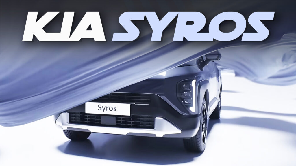  Kia Syros SUV Shows More Of Its Quirky Styling Ahead Of Imminent Debut