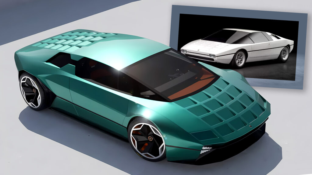  Lamborghini Bravo’s Wedge Design Gets A Digital Reboot That Deserves To Be Real