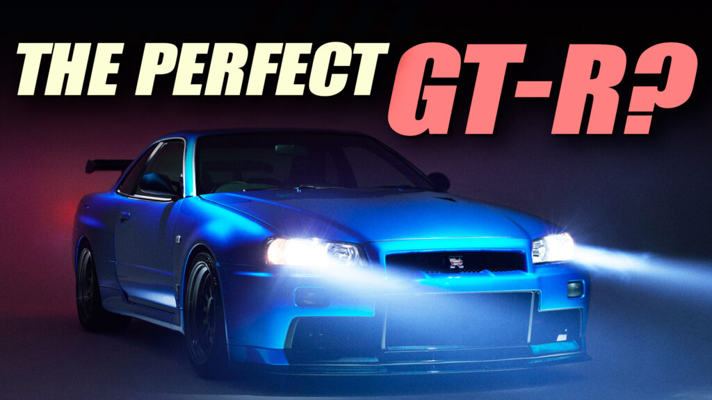  Built by Legends Nissan R34 GT-R Is A $450,000 Ode To The Skyline In Bayside Blue